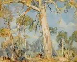 Hans Heysen, The White Gum, Ambleside 1968