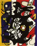 Fernand Léger, China Town 1943, 1943, oil on canvas