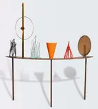 Peter D. Cole, River I c1999, c1999, painted brass and bronze