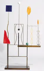 Peter D. Cole, Landscape - Energy 1995, 1995, painted brass and bronze