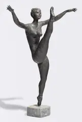 Dancer by Guy Boyd, bronze, sold Nov 2018