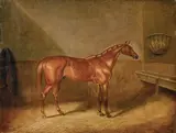 Joseph Fowles, Cossack, oil on canvas