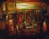 Wentworth Club Pokies 1977 by Pro Hart, 1977, oil on canvas, offered Nov 2018