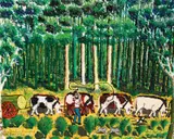 Sam Byrne, Big Timber Transport, North Coast NSW, oil on board