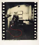 10 Rillington Place W11 (Still from a Proposed 16 mm Film) 1964-65 by Brett Whiteley, 1964-65, colour screenprint, sold Nov 2018
