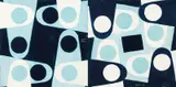 Peter Atkins, Pendant Pattern #1 & Pendant Pattern #4 (from the Pendant Suite) 1998, 1998, enamel and oil on canvas (2)