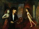 Garry Shead, The Jealous Muse (Rembrandt) 2000