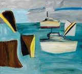 Ken Whisson, View from my Window 8 or 9 (Ships and Shapes) 1975-77