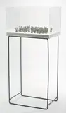 Vera MÖller, Popular Pest Pattern - Digital Park no.3 2000, 2000, modelling material, synthetic polymer paint and varnish