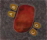 Gordon Bennett, Psychotopographical Landscape (Pastoral) No.12 1990