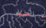 Milky Way Dreaming 1999 by Gabriella Possum Nungurrayi, 1999, synthetic polymer paint on canvas, sold Aug 2018