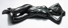 Phillip Piperides, Sensuous Nude, bronze