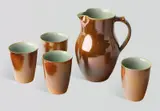 Gwyn Hanssen-Pigott, Jug and Four Beakers 1994