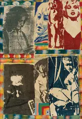 Megs - Set 1970 by Richard Larter, 1970, oil, synthetic polymer paint, pencil and varnish on board, sold Aug 2018
