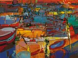 Reinis Zusters, Evening Cityscape