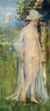 E. Phillips Fox, Nude c1912, c1912, oil on panel