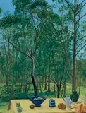 Brian Dunlop, Still Life Alfresco, oil on linen