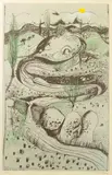 Spring at Oberon 1979 by Brett Whiteley, 1979, colour screenprint and collage, sold Aug 2018