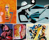Charles Blackman, For his Seventieth Birthday: Blackman, a Celebration, suite of five colour screenprints with title page and frontispiece in handmade case