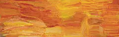 Emily Kame Kngwarreye, Desert Winter 1994, 1994, synthetic polymer paint on canvas