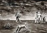 Peter Booth, Figures 1977