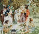 Norman Lindsay, Gypsy Laughter c1940