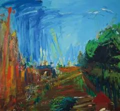 Spring Morning (9 am) Macquarie Street 1989 by Kevin Connor, 1989, oil on canvas, sold Apr 2018