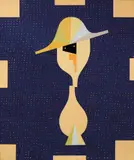 Robert Jacks, Harlequin 1998, 1998, oil on canvas