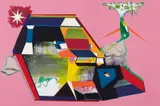Gareth Laurence Sansom, Jiminy Cricket's Brush with Vorticism 2009, 2009, oil and enamel on linen