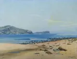 Elioth Gruner, Avoca Beach, New South Wales 1932, 1932, oil on canvas on board