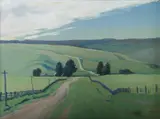 Elioth Gruner, Myrniong, Victoria 1930, 1930, oil on panel