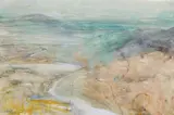 Lloyd Rees, Illawarra Landscape 1965-80, 1965-80, watercolour, pastel and pencil on paper