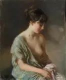 Janet Agnes Cumbrae Stewart, Seated Girl
