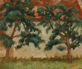 Rupert Bunny, Apple Trees, Saint-Dizier c1924