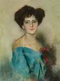 Tom Roberts, Portrait of a Lady (Possibly Lady Hopetoun) c1900