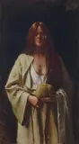 Bernard Hall, After the Bath, oil on canvas