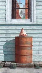 Robert Clinch, Time 1996, 1996, tempera on board