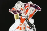 Gareth Laurence Sansom, Lady Bonnetty 1967, 1967, mixed media and collage on paper