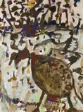 John Olsen, Searching Around 1969, 1969, gouache on paper