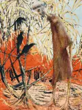 Clifton Pugh, St Francis Speaks to the Birds 1965