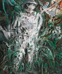 The Botanist 1979 by Yosl Bergner, 1979, oil on canvas, offered Nov 2017