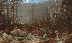 Mountain Landscape 1882 by William Louis Sonntag, 1882, oil on canvas, offered Nov 2017