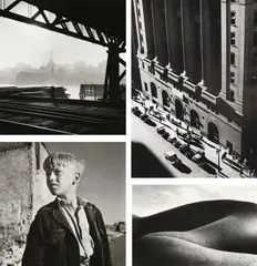 (i) Pyrmont Bridge; (ii) Martin Place; (iii) Surry Hills Boy 1; (iv) Landscape Nude (i) 1947; (ii) 1949; (iii) 1948; (iv) 1973 by David Moore, 1973, (i) 1947; (ii) 1949; (iii) 1948; (iv) 1973, offered Nov 2017