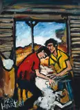 Pro Hart, Blade Shearers 1981