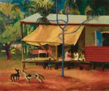 Donald Friend, The Black's Hut 1965