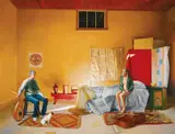 Brian Dunlop, Orpheus & Eurydice 2009, 2009, oil on linen