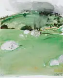 Approaching Storm 1979 by Brett Whiteley, 1979, oil, watercolour and gouache on paper on card, sold Aug 2017
