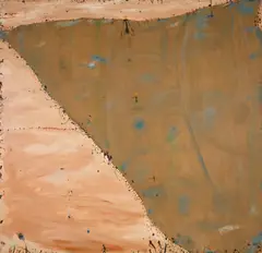 John Olsen, Murray Flowing into Lake Alexandrina 1980-82, 1980-82, oil on canvas