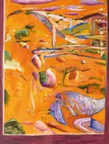 The Paddock - Late Afternoon 1979 by Brett Whiteley, 1979, oil on canvas, offered Aug 2017