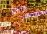 Minnie Pwerle, Body Paint 2004, 2004, synthetic polymer paint on canvas